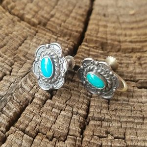 Vintage Turquoise Earrings